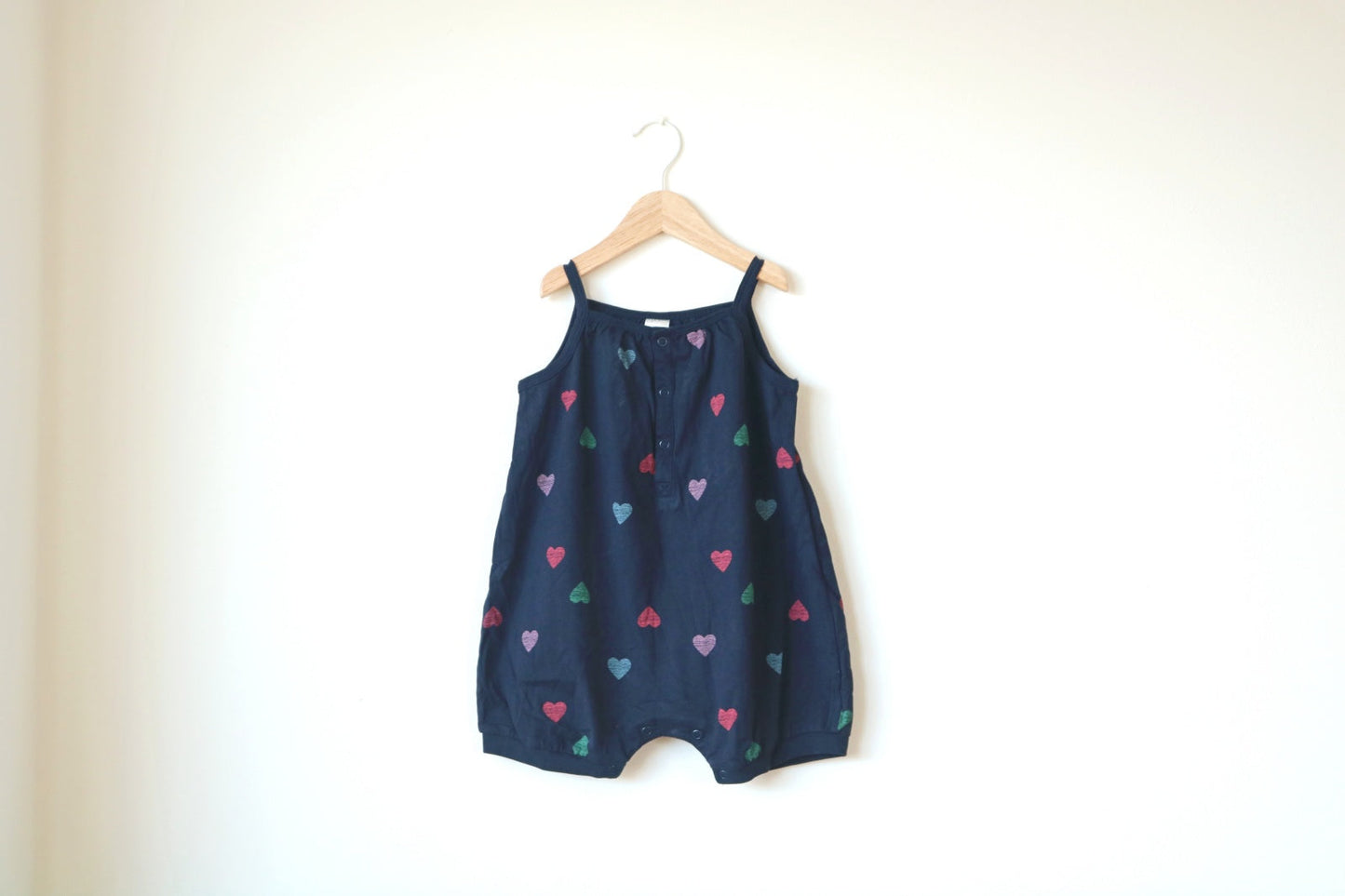 Jardineira/macacão c/calções para Bebé Menina de 12 - 18 meses | Clobies