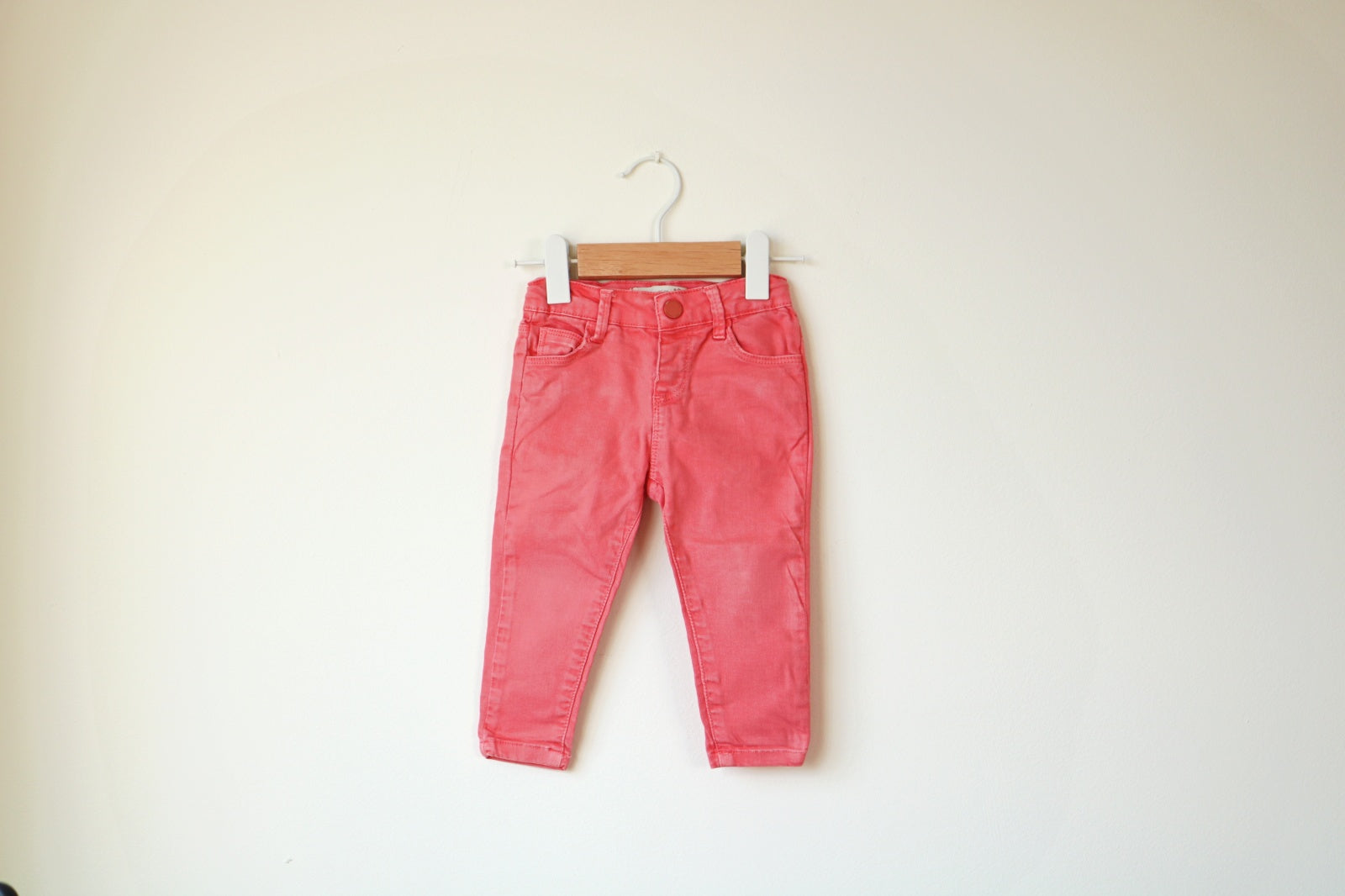 Calças de ganga (jeans) para Bebé Menina de 9 - 12 meses | Clobies