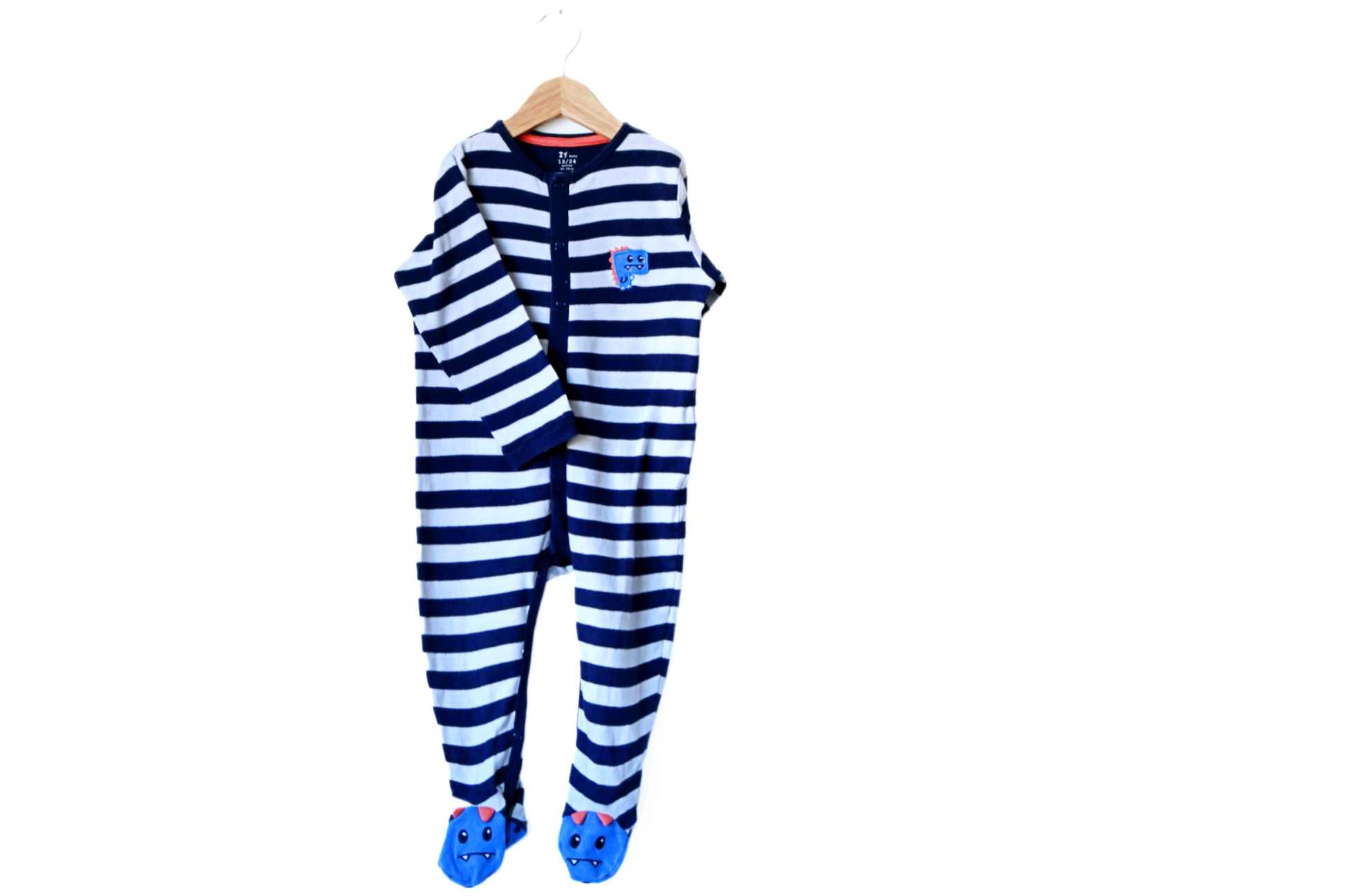 Babygrow c/ pés para Bebé Menino de 18 - 24 meses | Clobies