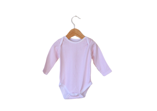 Body manga comprida para Bebé Menina de 1 - 3 meses | Clobies