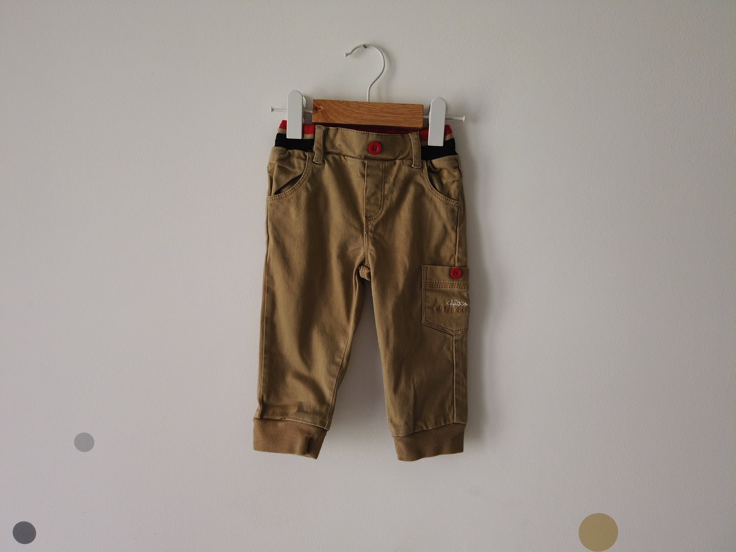 Calças de algodão para Bebé Menino de 12 - 18 meses | Clobies