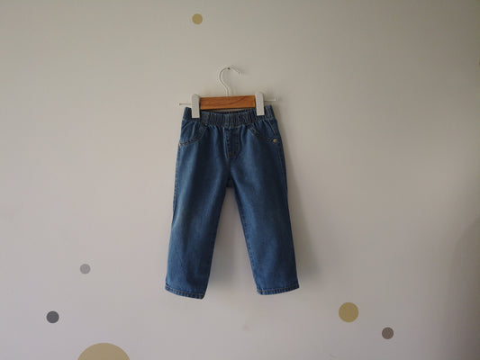 Calças de ganga (jeans) para Bebé Menina, Bebé Menino de 9 - 12 meses | Clobies