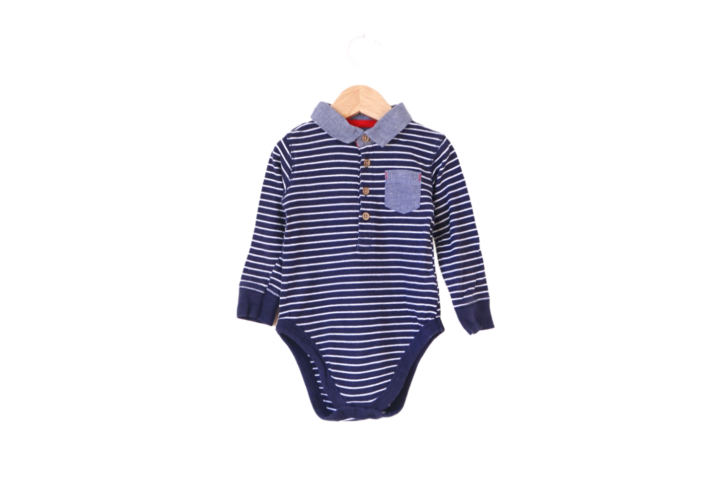 Body Polo manga comprida para Bebé Menino de 9 - 12 meses | Clobies
