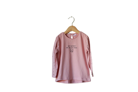 Camisola de Algodão Fina para Bebé Menina de 18 - 24 meses | Clobies