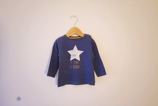 Camisola de Algodão Fina para Bebé Menina, Bebé Menino de 6 - 9 meses | Clobies