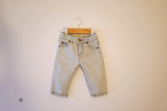 Calças de ganga (jeans) para Bebé Menino de 6 - 9 meses | Clobies