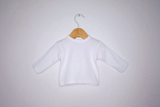Camisola de Algodão Fina para Bebé Menina, Bebé Menino de 0/1 meses | Clobies