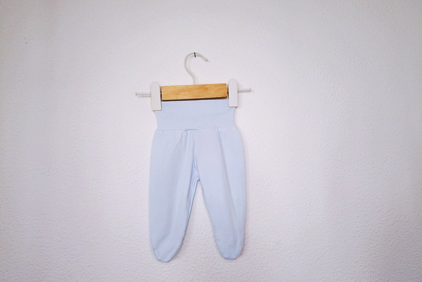 Calças c/ pés para Bebé Menino de 0/1 meses | Clobies