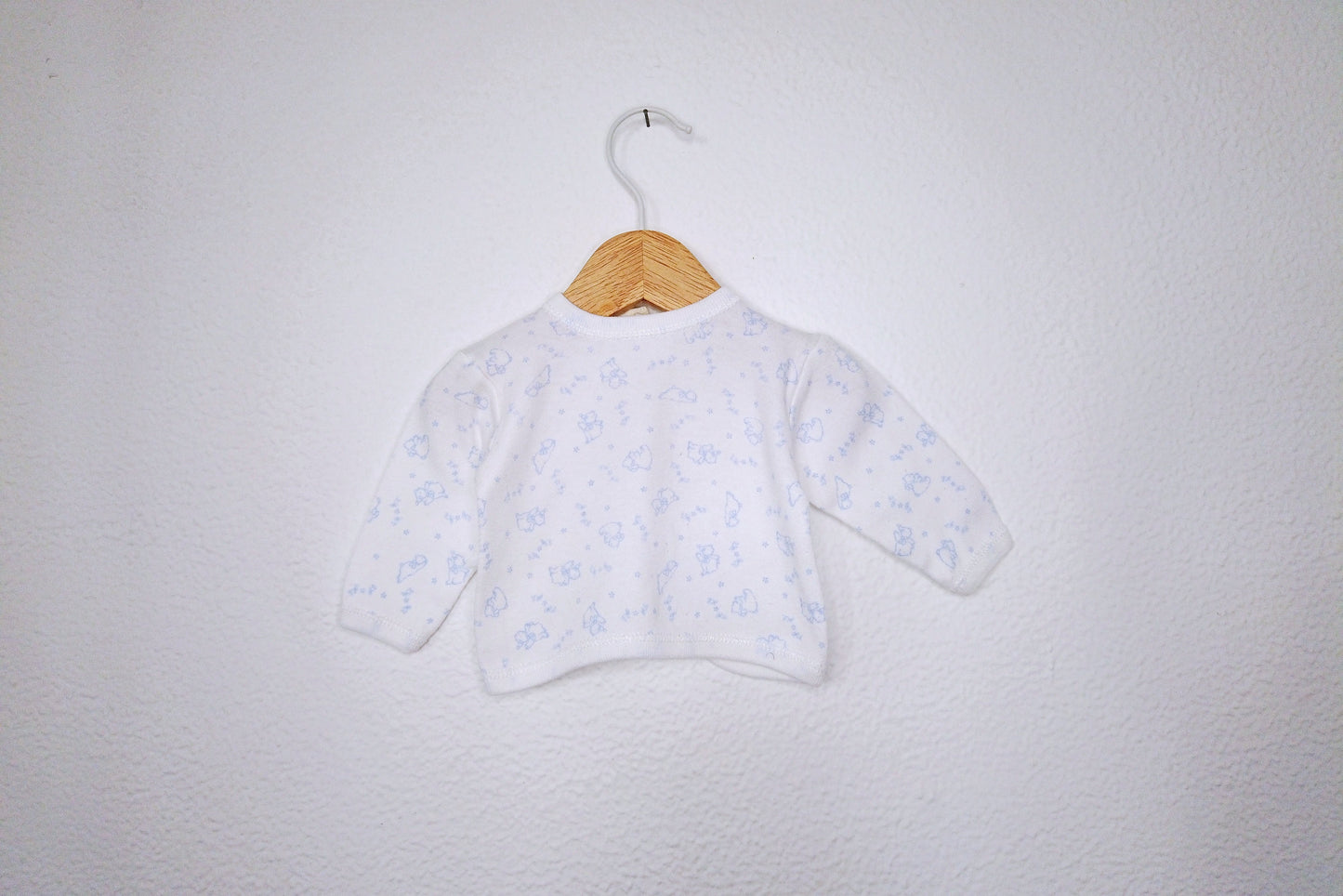 Camisola de Algodão Fina para Bebé Menina, Bebé Menino de 0/1 meses | Clobies