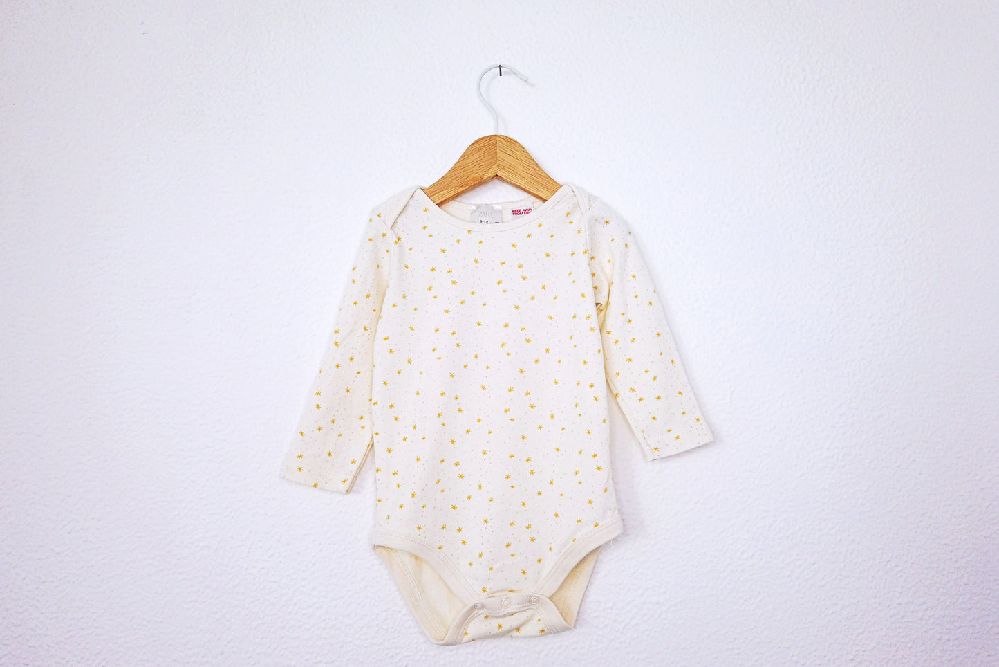 Body manga comprida ▪️ Bebé 9 - 12 meses