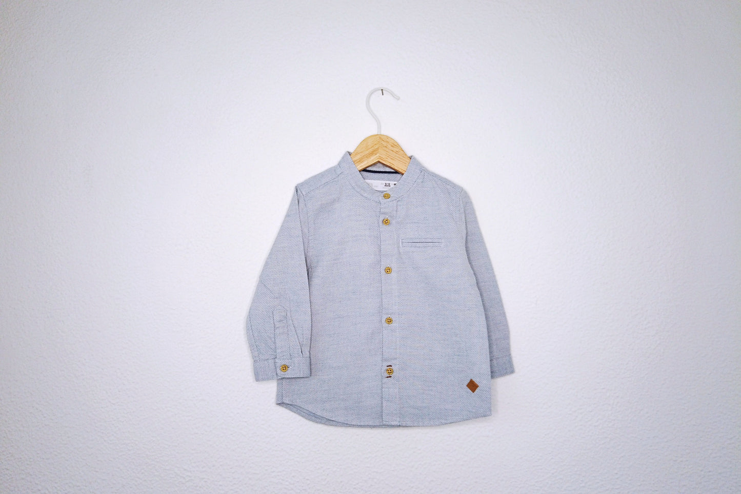 Camisa para Bebé Menino de 9 - 12 meses | Clobies