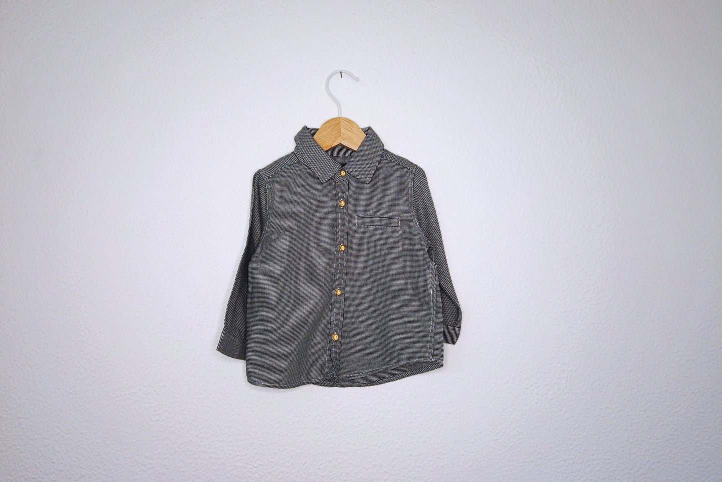 Camisa para Bebé Menino de 6 - 9 meses | Clobies