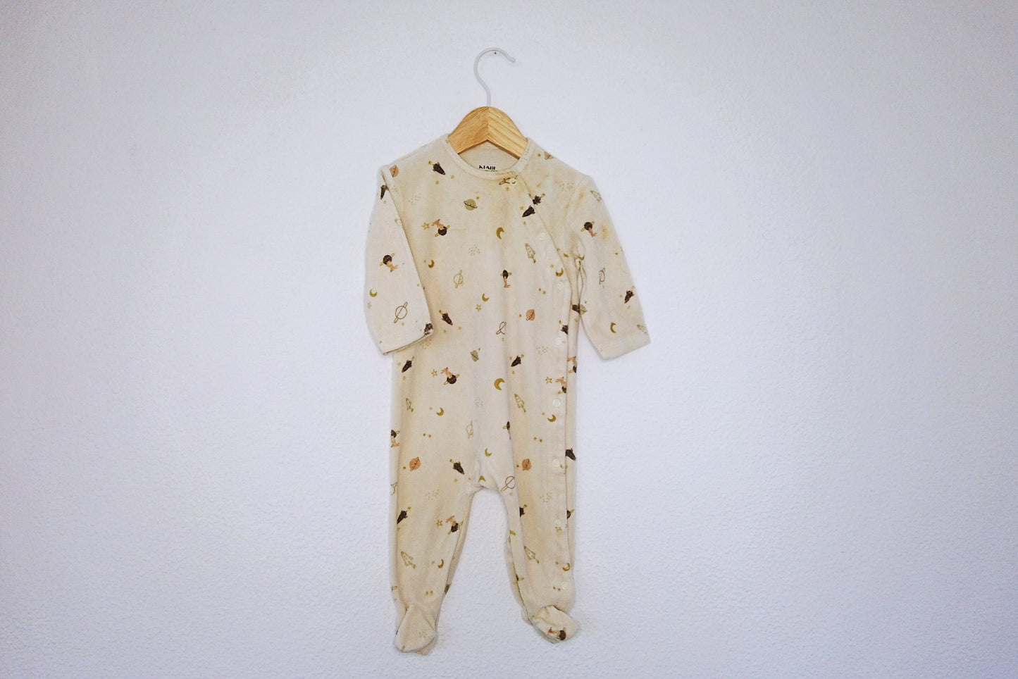 Babygrow c/ pés para Bebé Menina, Bebé Menino de 6 - 9 meses | Clobies