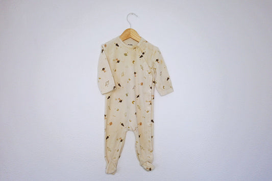Babygrow c/ pés para Bebé Menina, Bebé Menino de 6 - 9 meses | Clobies
