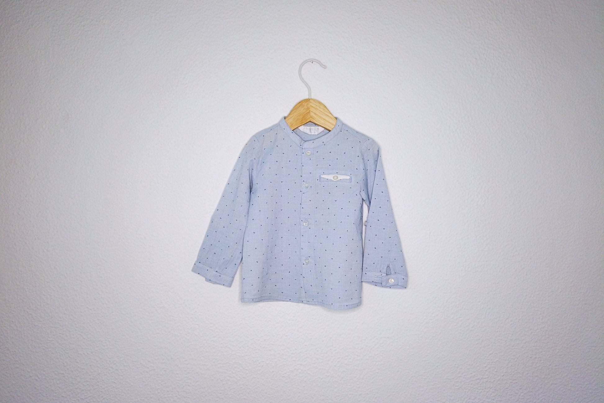 Camisa para Bebé Menino de 9 - 12 meses | Clobies
