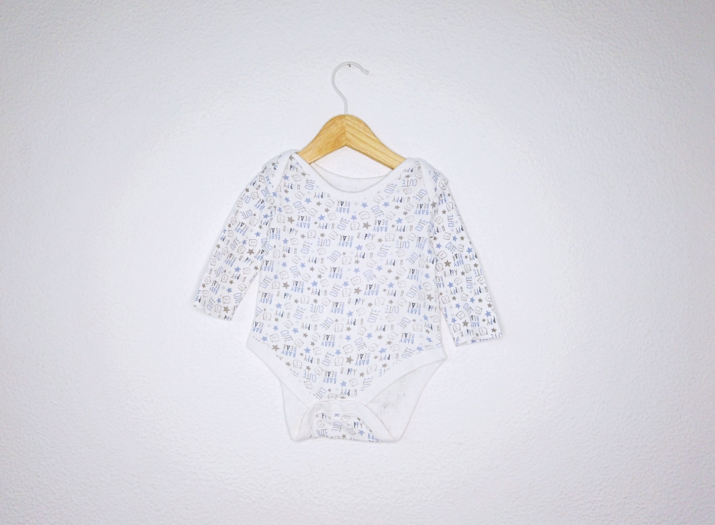 Body manga comprida ▪️ Bebé 6 - 9 meses