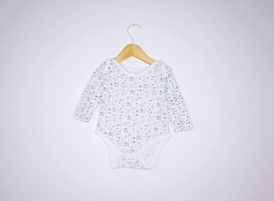 Body manga comprida ▪️ Bebé 6 - 9 meses