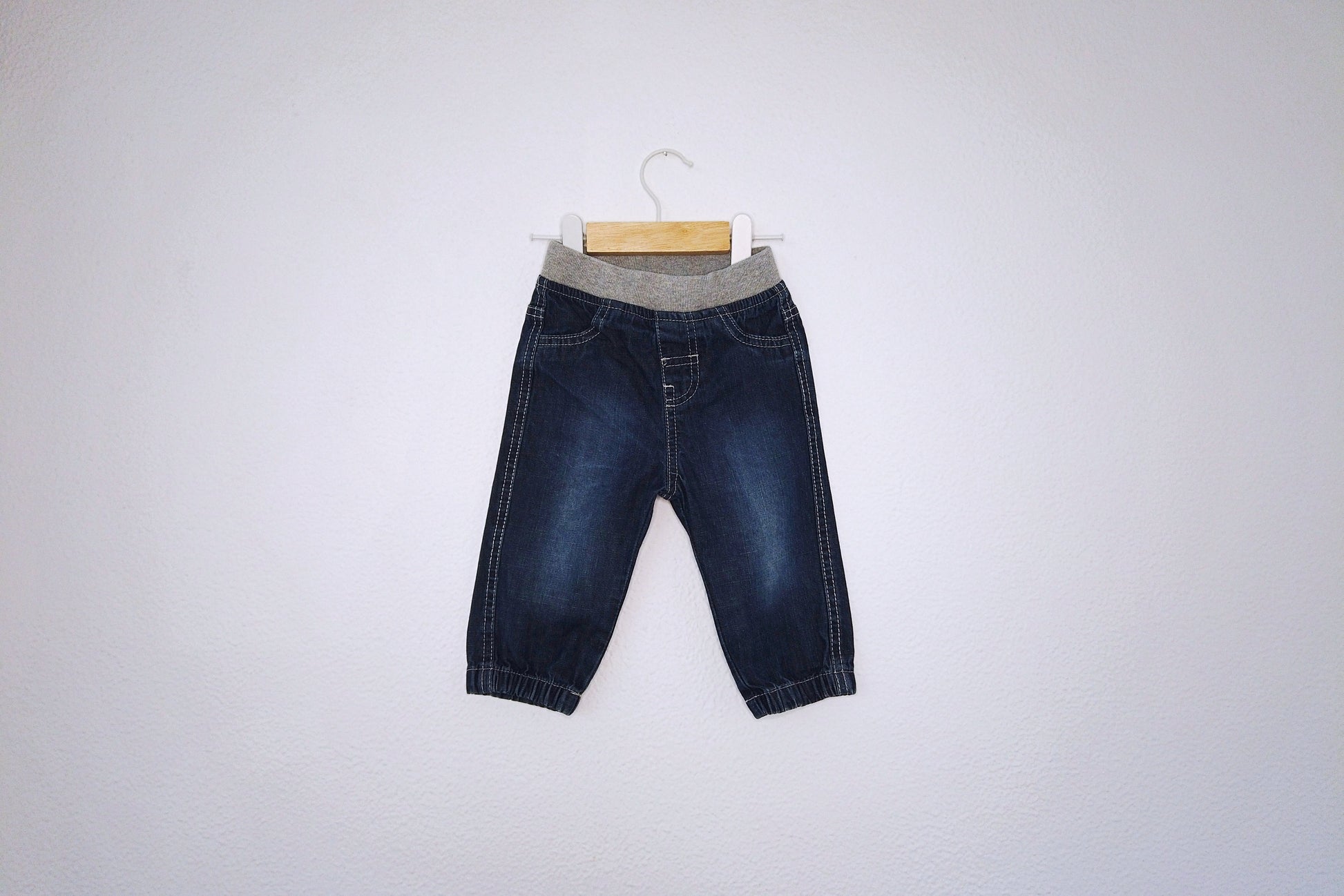 Calças de ganga (jeans) para Bebé Menino de 9 - 12 meses | Clobies