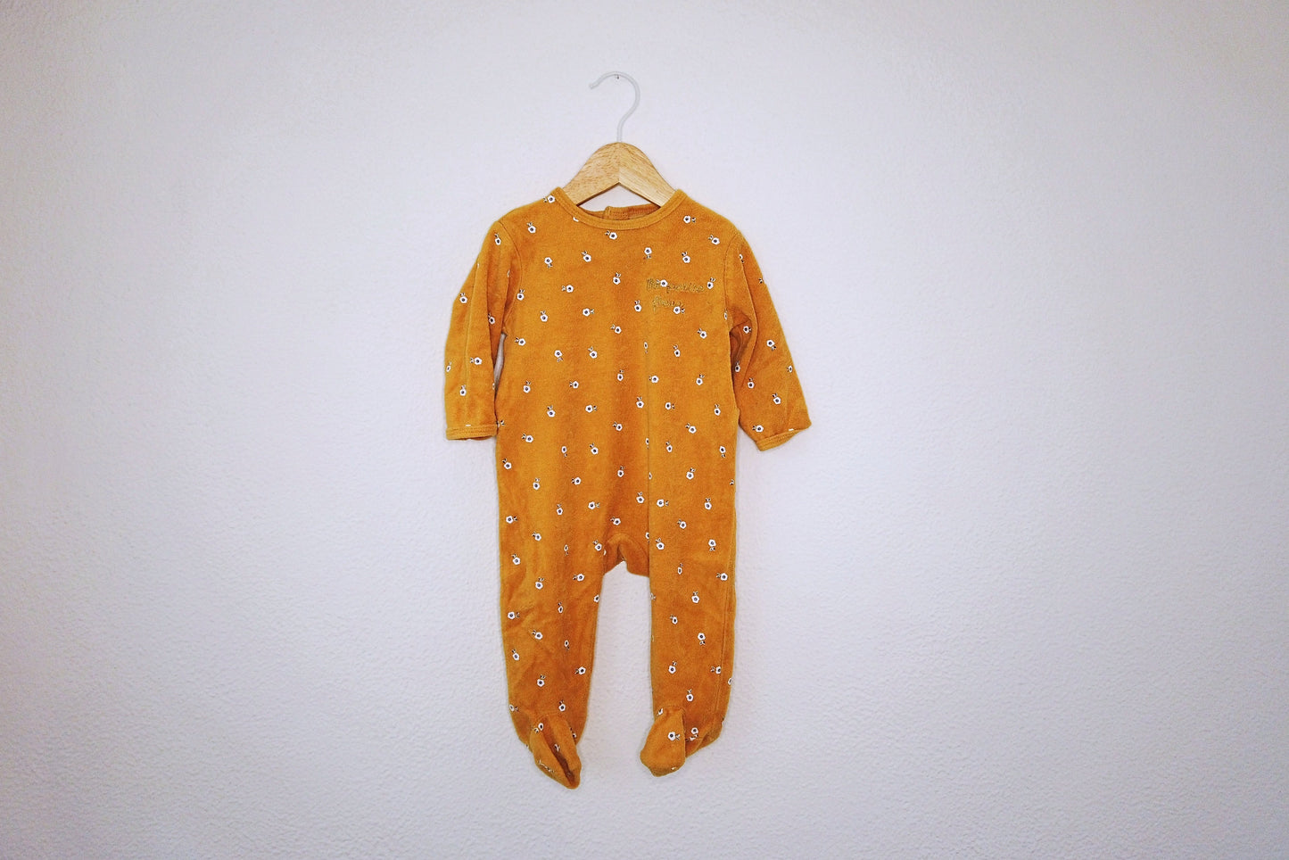 Babygrow c/ pés para Bebé Menina de 3 - 6 meses | Clobies