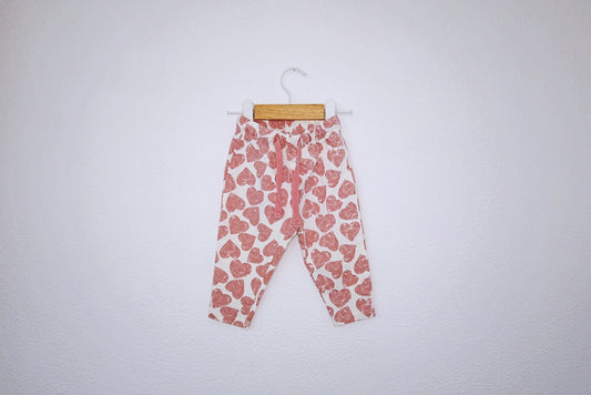Calças moletão (fato treino) para Bebé Menina de 6 - 9 meses | Clobies