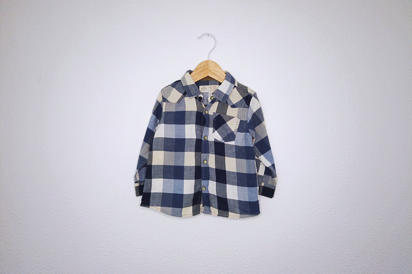 Camisa para Bebé Menino de 9 - 12 meses | Clobies