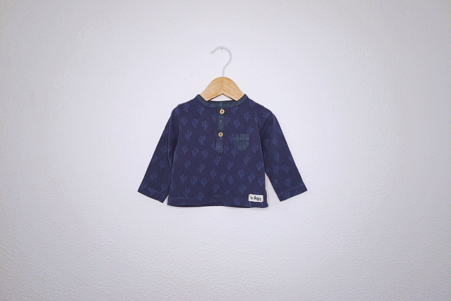 Camisola de Algodão Fina para Bebé Menino de 1 - 3 meses | Clobies