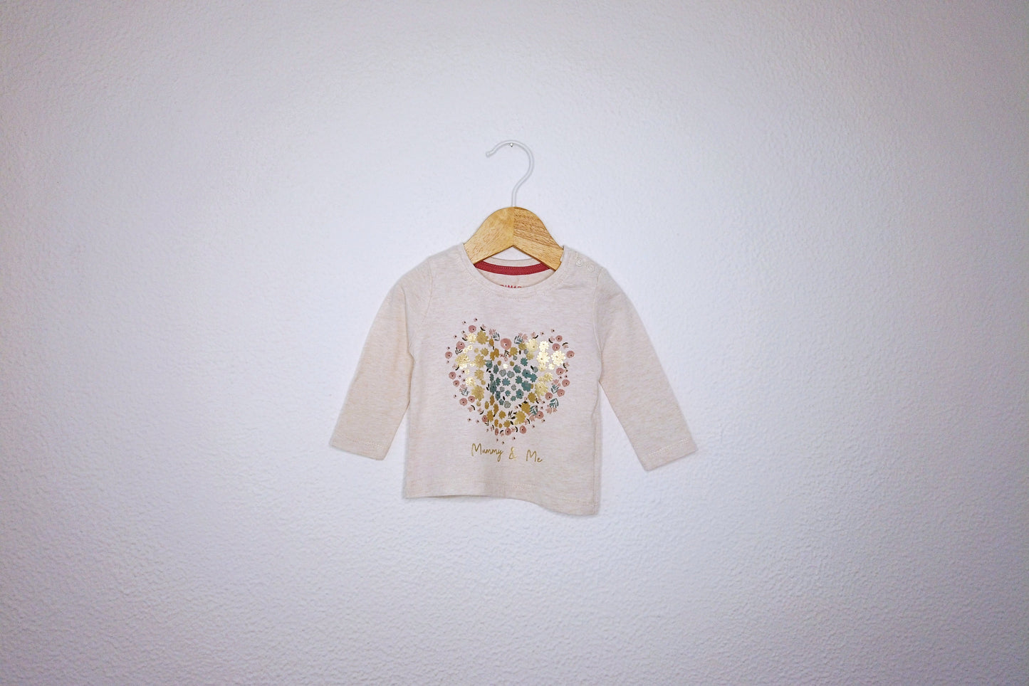 Camisola de Algodão Fina para Bebé Menina de 1 - 3 meses | Clobies