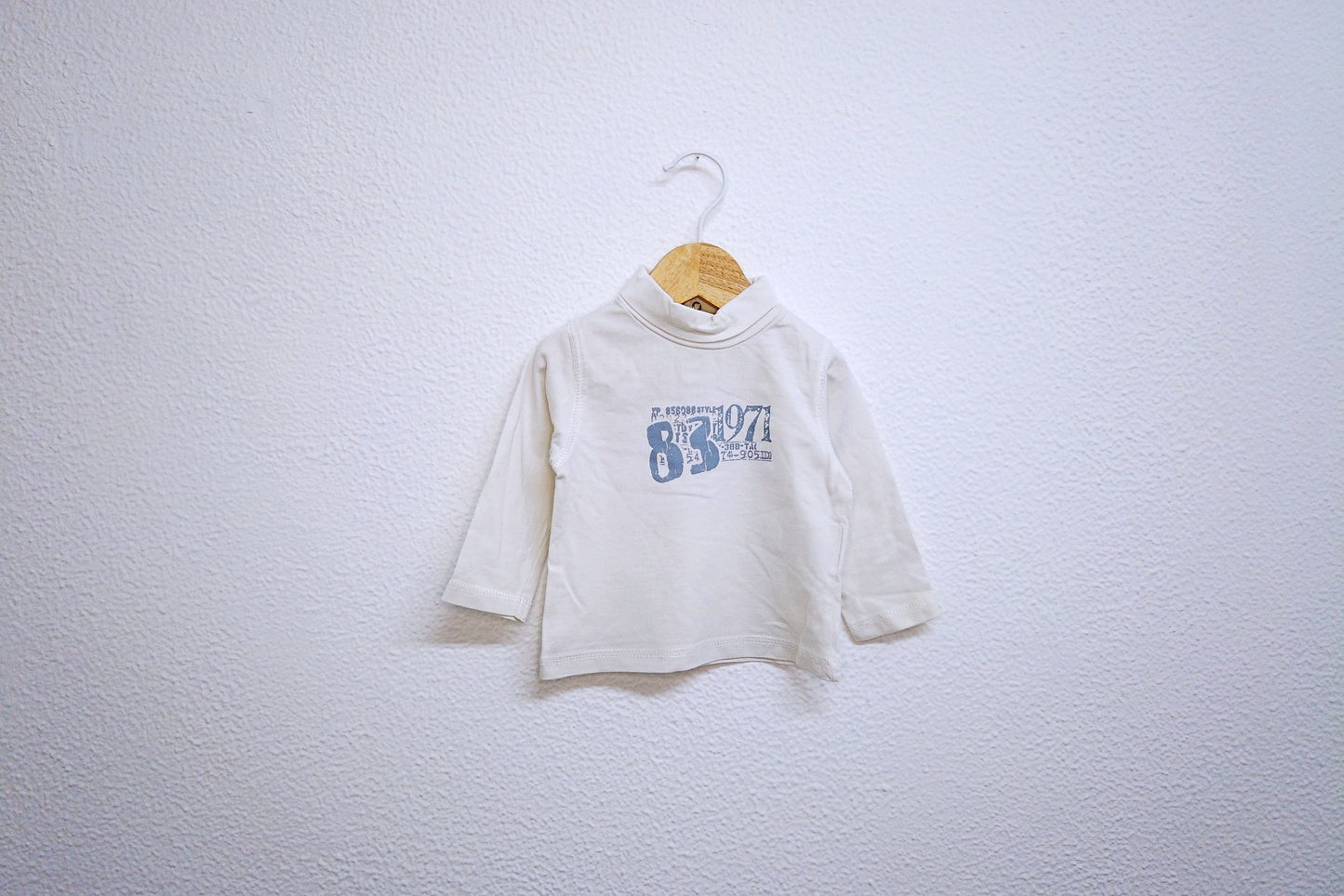 Camisola de Gola Alta para Bebé Menino de 3 - 6 meses | Clobies