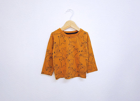 Camisola de Algodão Fina ▪️ Bebé 9 - 12 meses