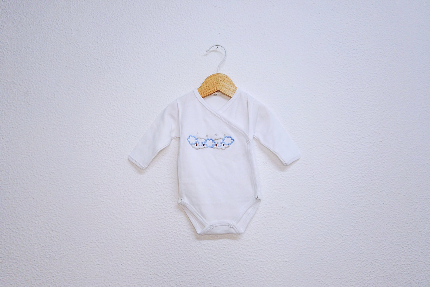 Body manga comprida para Bebé Menino de 1 - 3 meses | Clobies