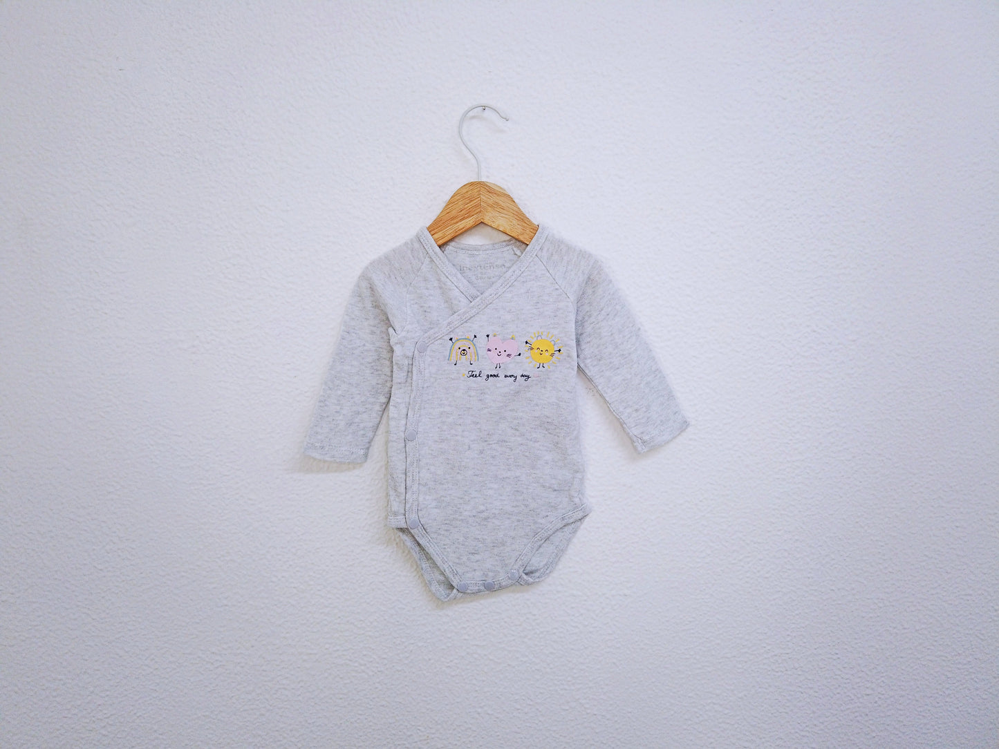 Body manga comprida para Bebé Menina de 3 - 6 meses | Clobies