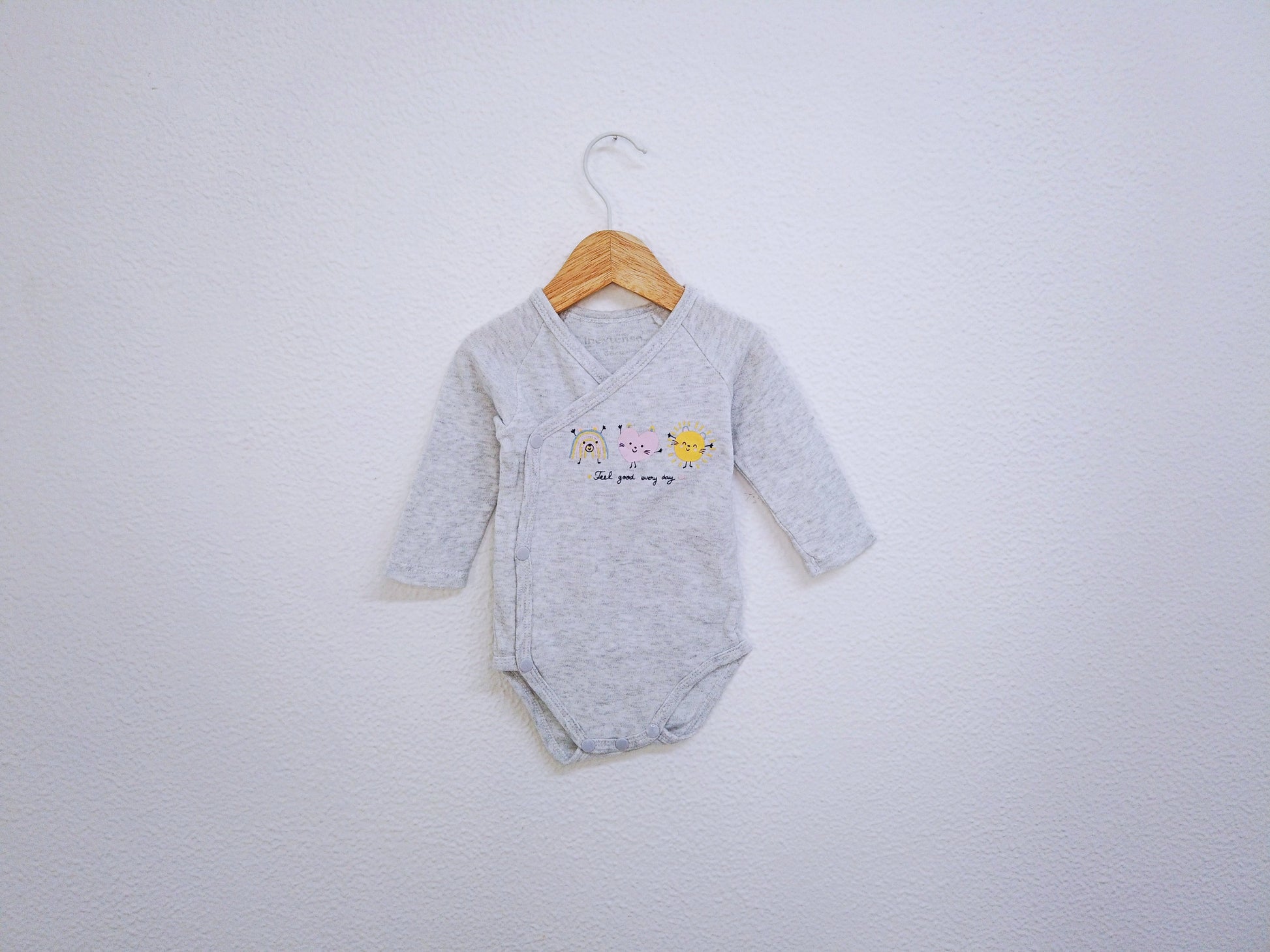 Body manga comprida para Bebé Menina de 3 - 6 meses | Clobies