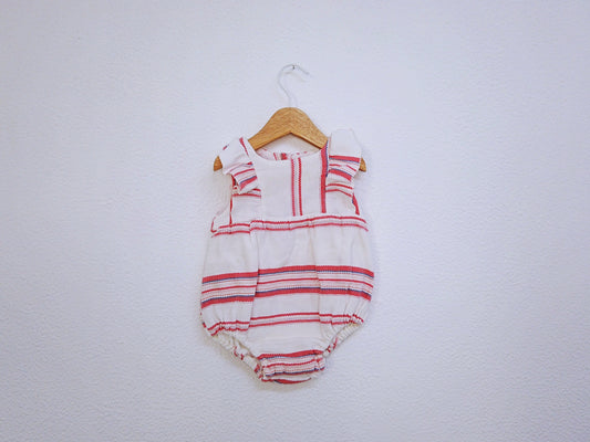 Jardineira/macacão s/pernas para Bebé Menina de 3 - 6 meses | Clobies