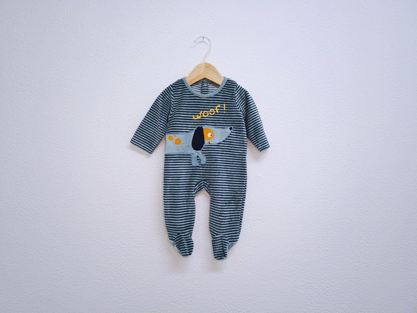 Babygrow c/ pés para Bebé Menina, Bebé Menino de 0/1 meses | Clobies