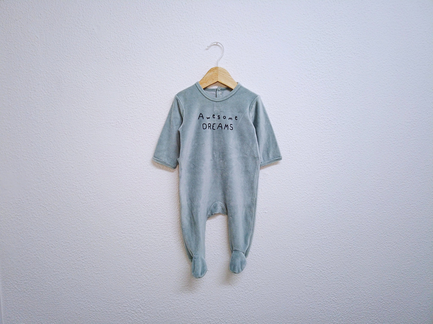 Babygrow c/ pés para Bebé Menina, Bebé Menino de 1 - 3 meses | Clobies