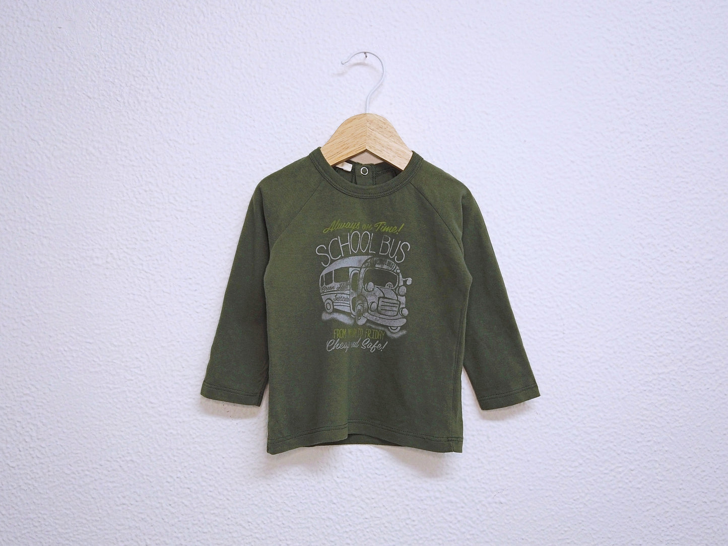 Camisola de Algodão Fina ▪️ Bebé 6 - 9 meses