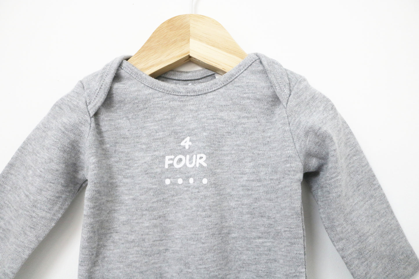 Long sleeve bodysuit ▪️ Baby 1 - 3 months