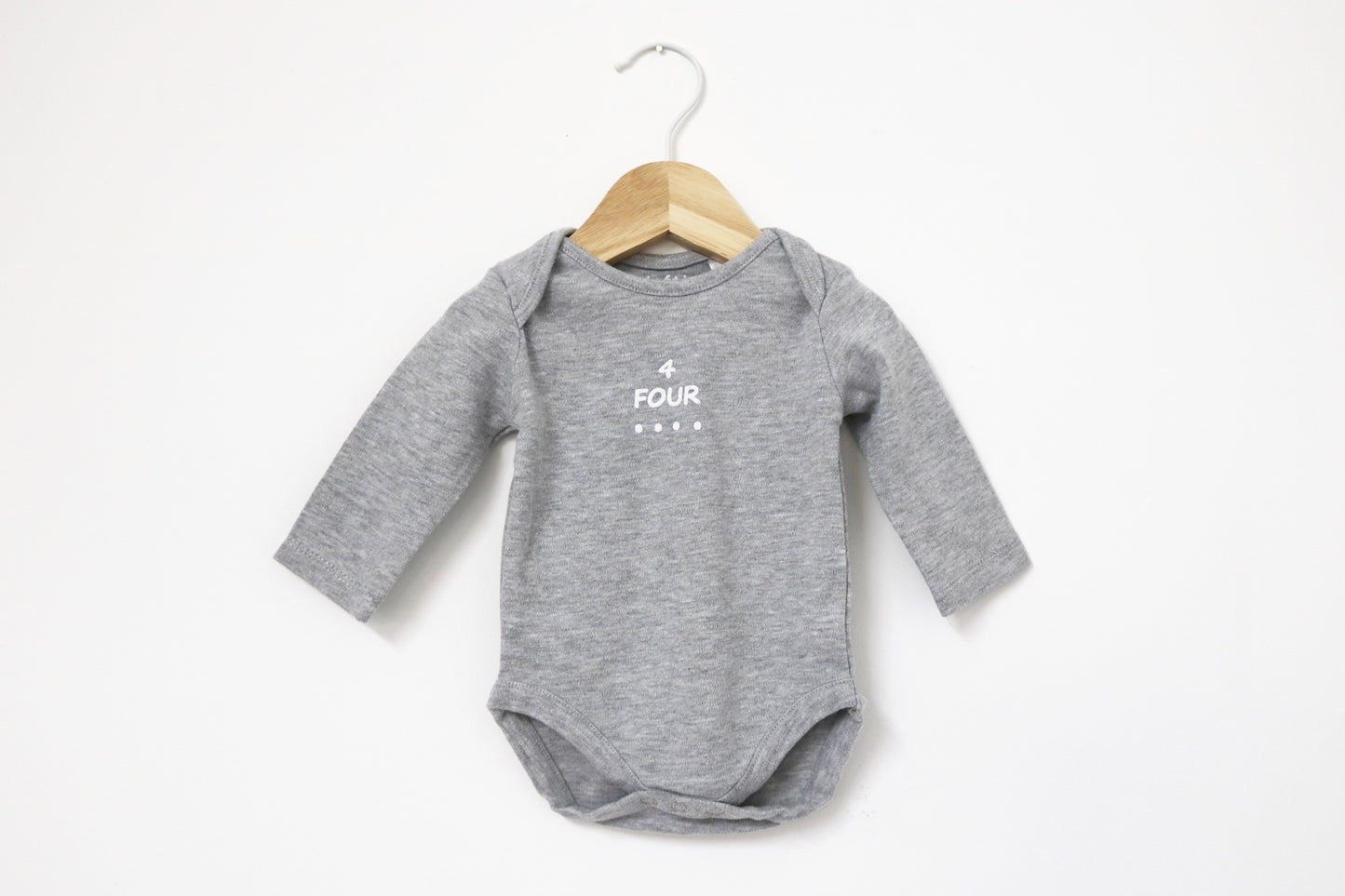 Long sleeve bodysuit ▪️ Baby 1 - 3 months