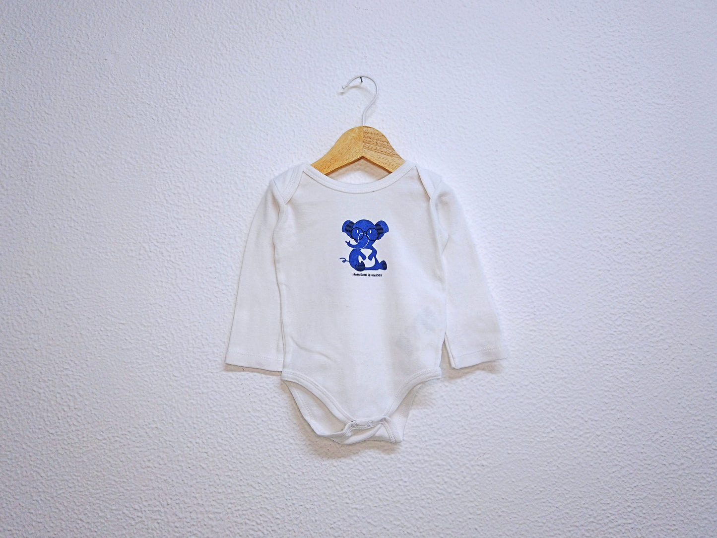 Body manga comprida para Bebé Menino de 3 - 6 meses | Clobies