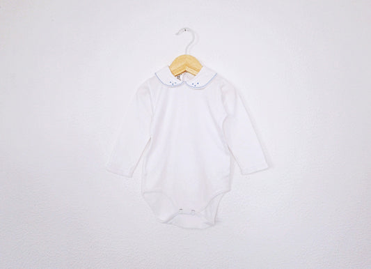 Body com gola manga comprida ▪️ Bebé 9 - 12 meses