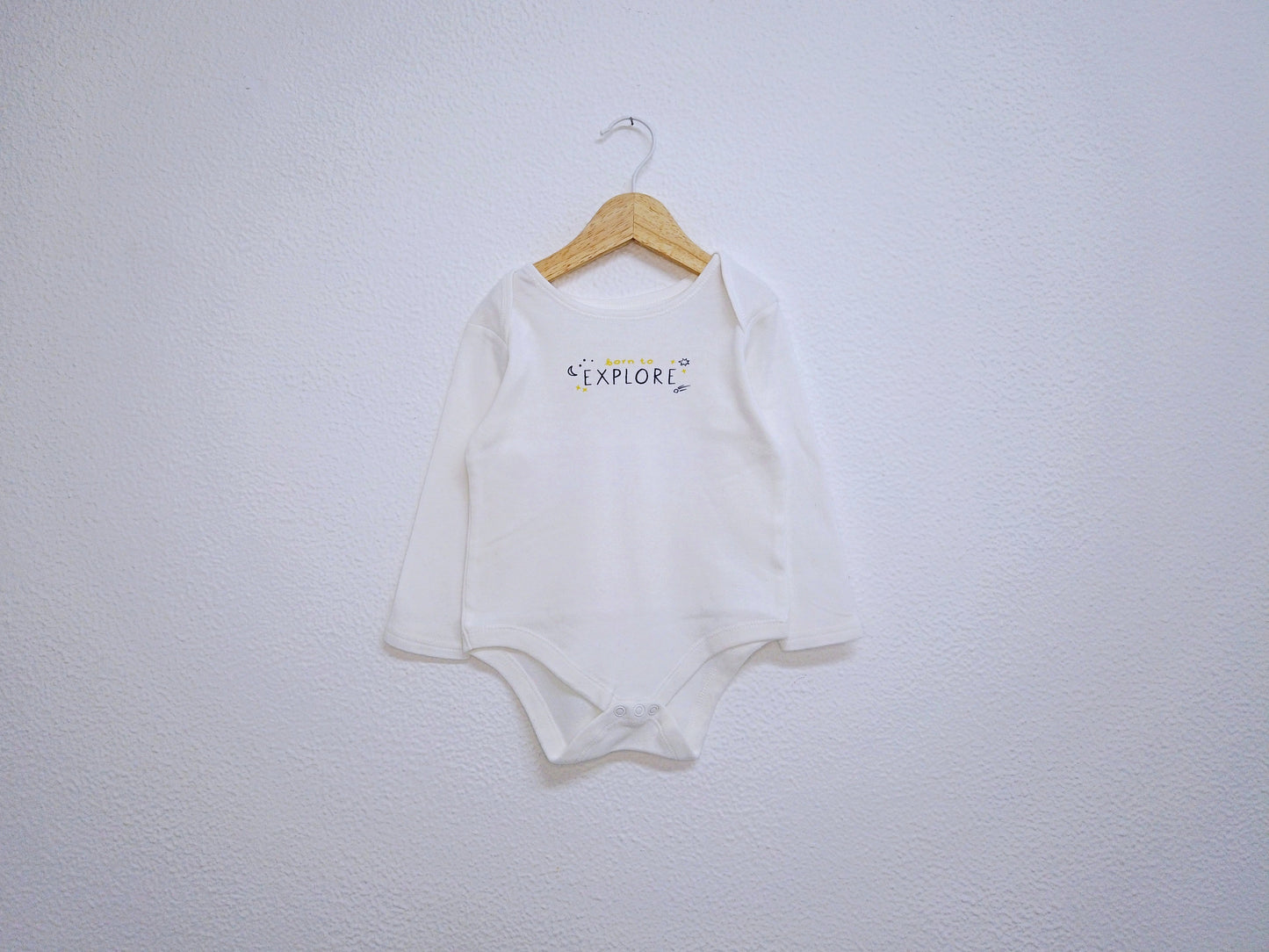 Body manga comprida para Menina, Menino de 2 - 3 anos | Clobies