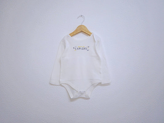 Body manga comprida para Menina, Menino de 2 - 3 anos | Clobies