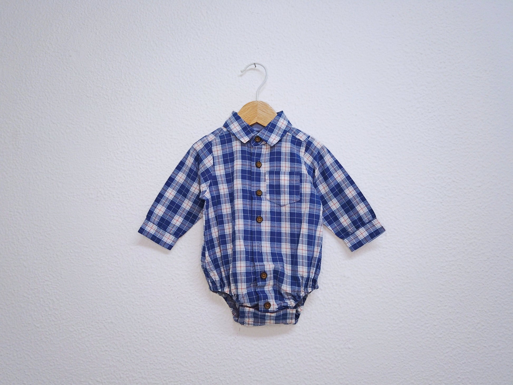 Camisa para Bebé Menino de 0/1 meses | Clobies