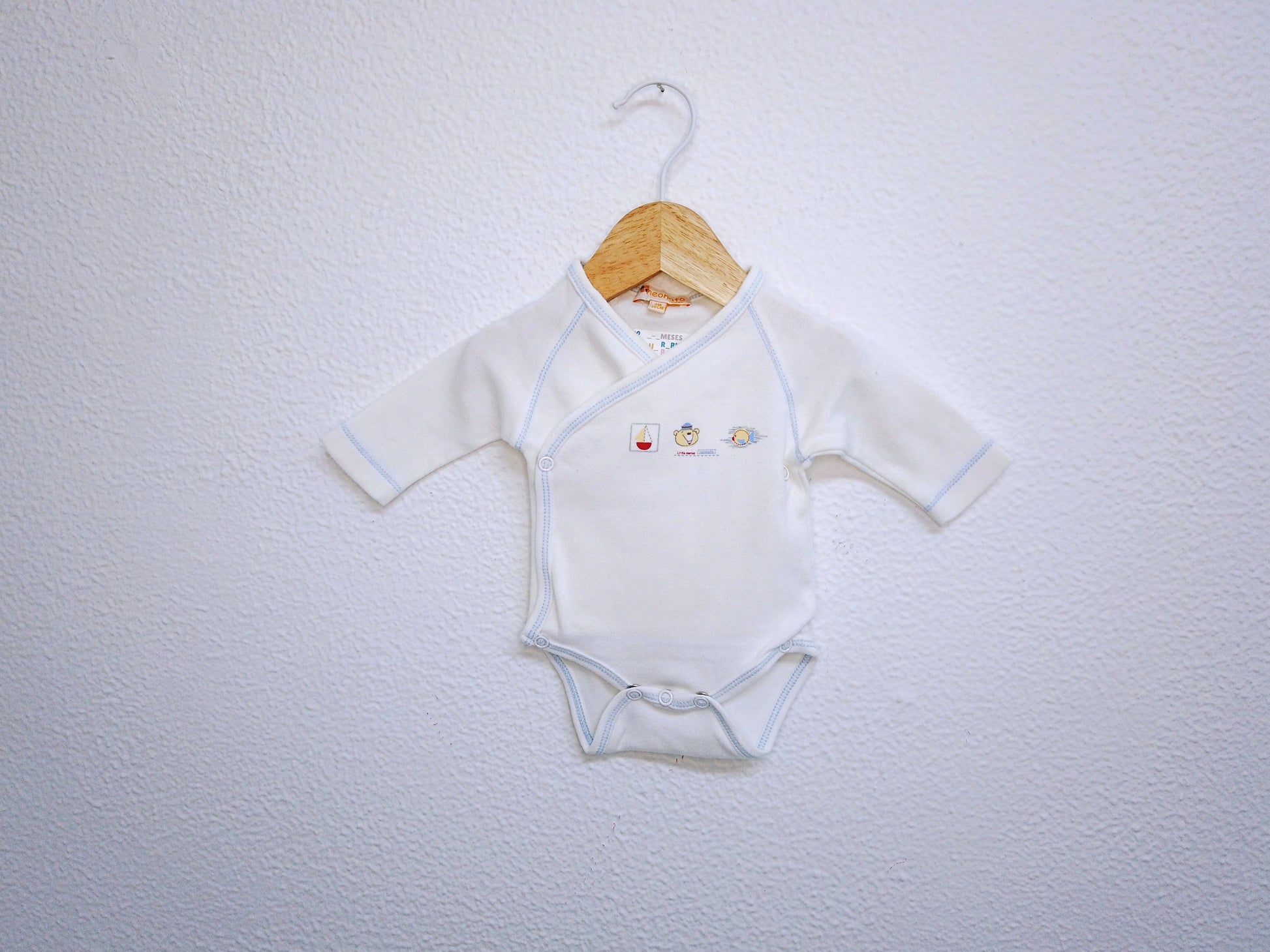 Body manga comprida para Bebé Menino de 0 meses | Clobies