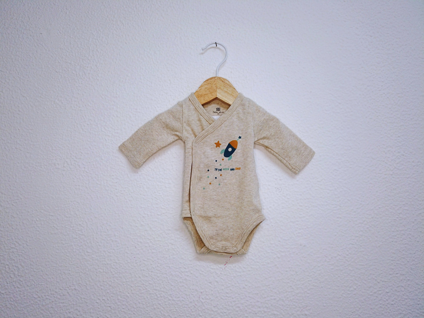 Body manga comprida para Bebé Menina, Bebé Menino de Prematuro | Clobies