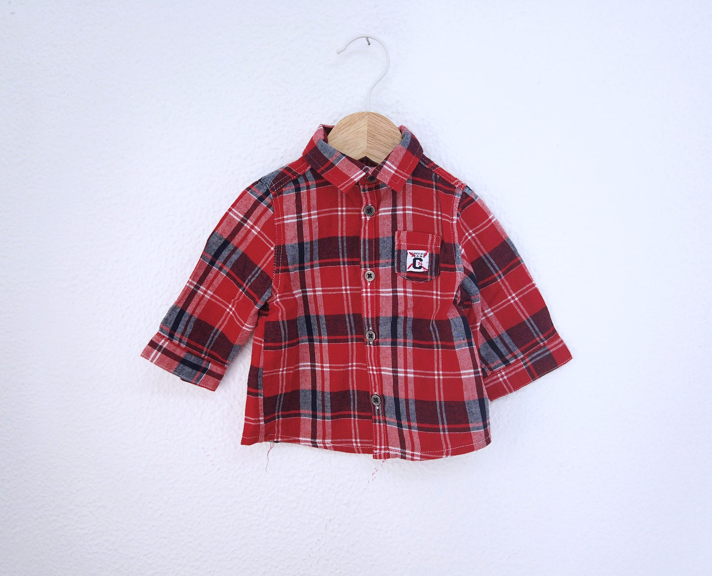 Camisa para Bebé Menino de 3 - 6 meses | Clobies