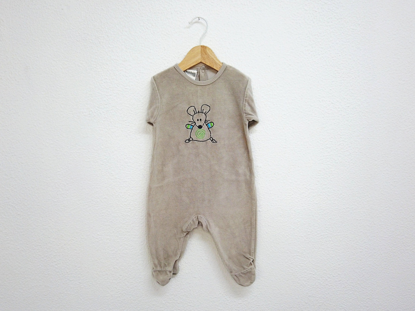 Babygrow c/ pés para Bebé Menina, Bebé Menino de 3 - 6 meses | Clobies