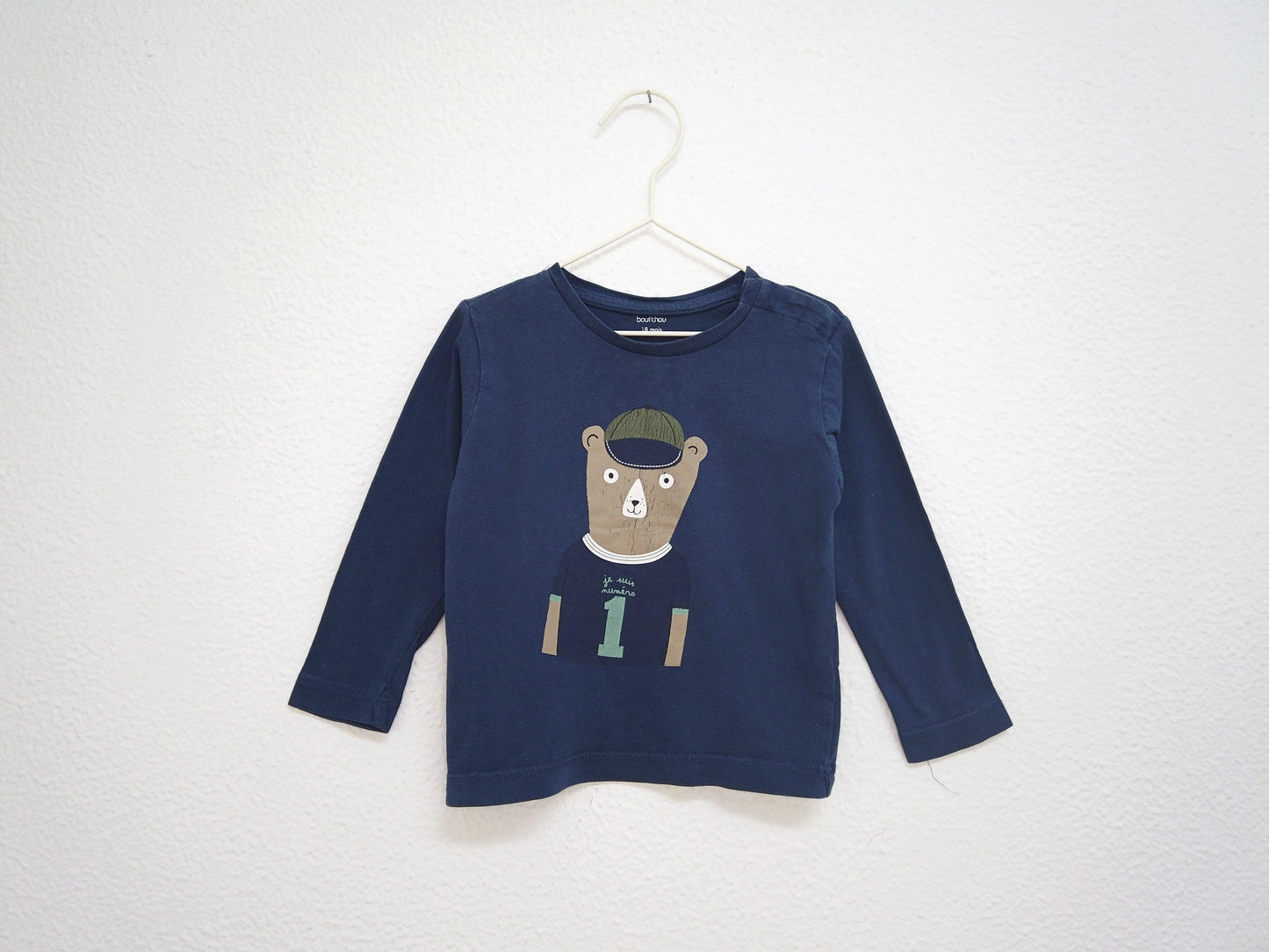Camisola de Algodão Fina para Bebé Menino de 12 - 18 meses | Clobies