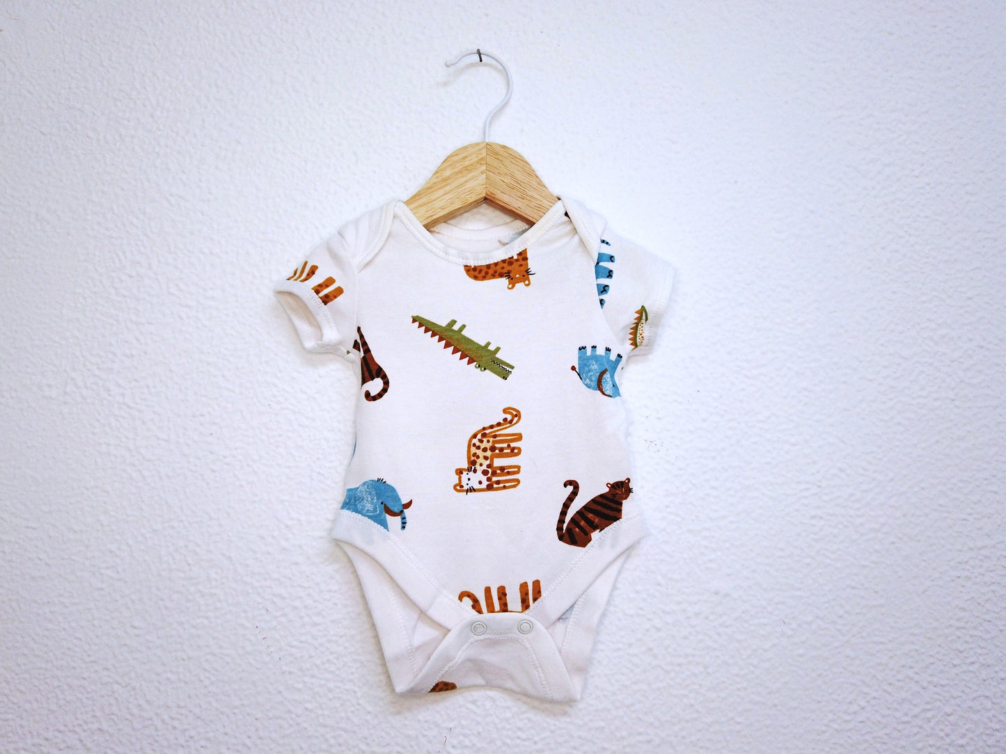 Body manga curta para Bebé Menina, Bebé Menino de 1 - 3 meses | Clobies