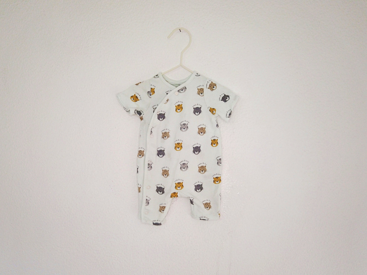 Jardineira/macacão c/calções para Bebé Menina, Bebé Menino de 0/1 meses | Clobies